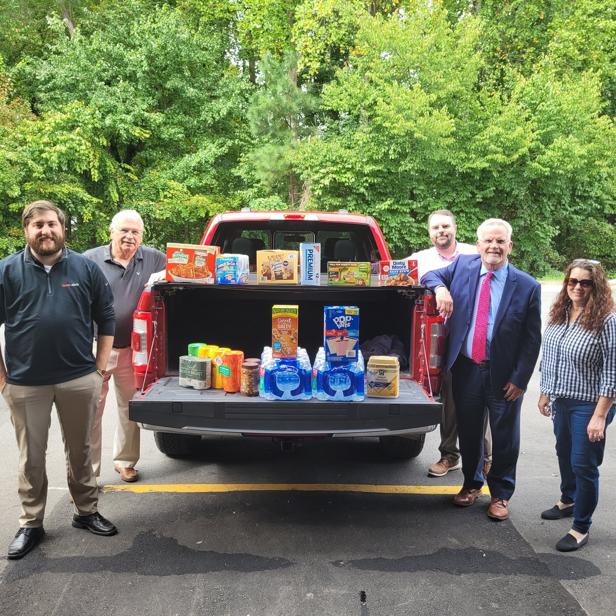 Members of our Raleigh Team Sending Supplies to Asheville